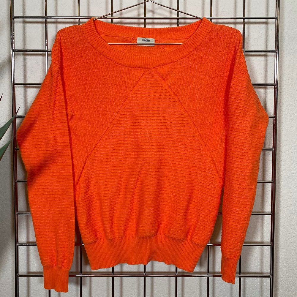 Madewell WALLACE Rib Knit Boat Neck sweater